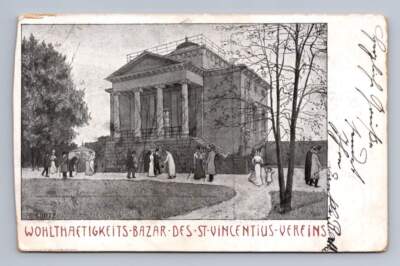 St Vincentius Assn. Charity ''Wholthaetigkeits-Bazar'' Karlsruhe Germany 1900
