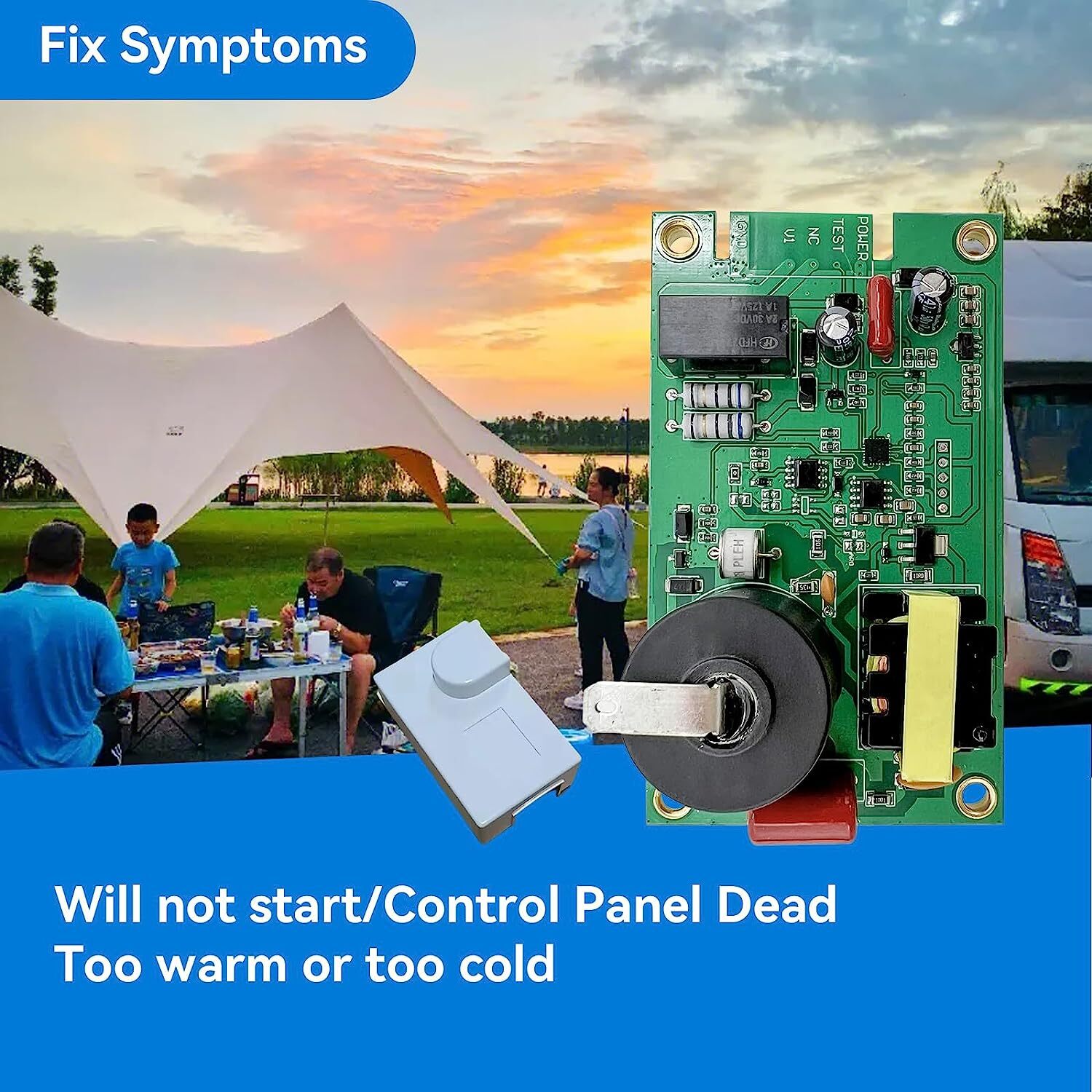 520814 Module Board 12V Water Heater Ignition Control Board For