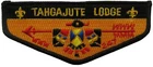 Tahgajute Lodge 247 Cayuga County Council NY S7 Flap BLK Bdr (SK630)