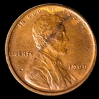 1909 Lincoln Cent - UNCIRCULATED RB