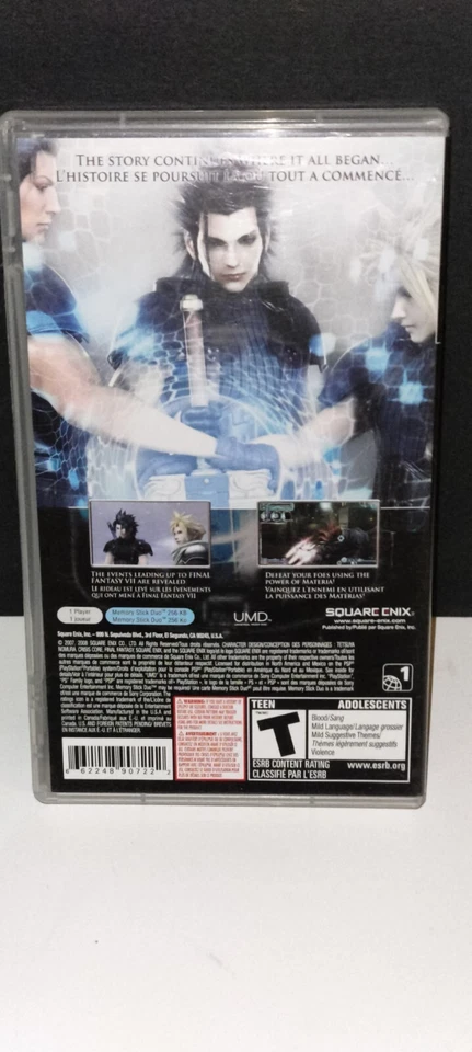 PSP Final Fantasy VII Crisis Core - Image 2 of 4