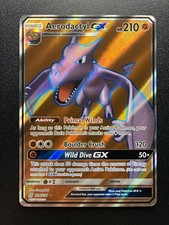 Aerodactyl GX 224/236 Ultra Rare Unified Minds Pokemon Holo NM