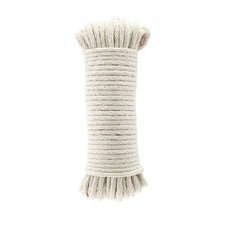 Natural Cotton Braided Rope, All-Purpose, Clothesline