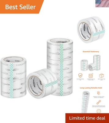 Extra-Wide Packing Tape for Moving, Storage, Shipping and Sealing Boxes, Crys...