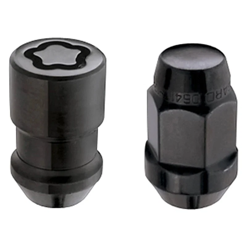 For Dodge Ram 1500 94-01 Chrome Black Cone Seat Bulge Lug Wheel Installation Kit Foto 2 de 4