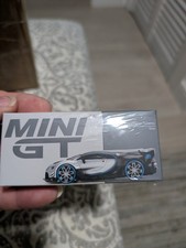 MINI GT Bugatti Vision Gran Turismo 1/64 Scale Toy Car Collectible 