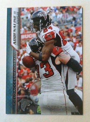 2015 Topps #ARARW Roddy White *Field Access Adrenaline Rush Blue * Print Run /99