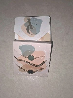 Vertical Collective Alora Bracelet Layering Set NEW IN BOX