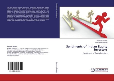 Sentiments of Indian Equity Investors Ebenezer Bennet
