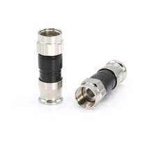 Premium RG59 Compression Connector Fast Safe ...