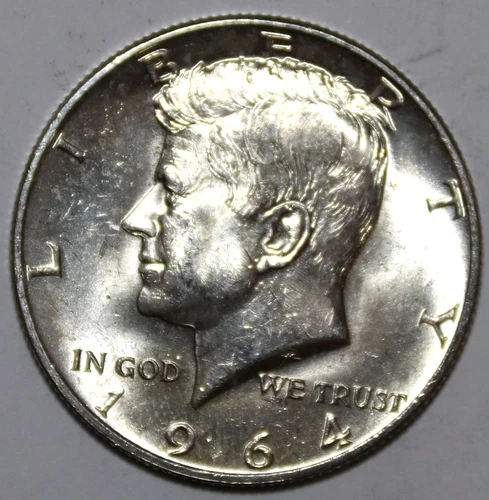 1964-D Kennedy Half Dollar - AU - #0651K50