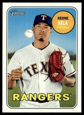 2018 Topps Heritage Keone Kela Texas Rangers #609