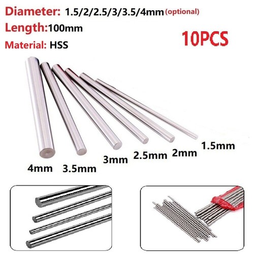 TVKSIPAR Alésoir HSS Tige Droite Non Standard 8.85mm - Outil Fraisage Précis Pour Métaux