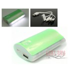 5200MAH ZEWNĘTRZNA ŁADOWARKA MICRO USB ZIELONY IPHONE 5 4S IPOD NANO IPAD MINI