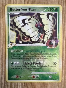 Butterfree FB - 17/147 - Pokemon Supreme Victors Holo Card League Promo NM