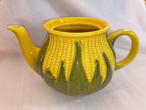 Vintage Original Shawnee USA Yellow Corn King Corn Ware Tea Pot NO LID #75