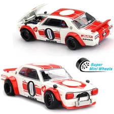 Kaido House 1:64 Nissan 2000GT-R (KPGC10) Kaido Works V2 – White #211