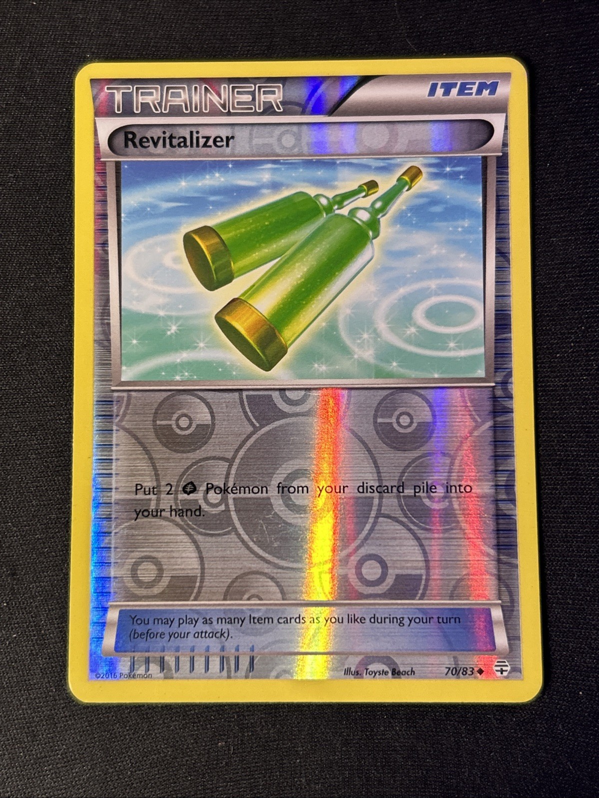 Revitalizer 70/83 Generations Reverse Holo 2016 Near Mint English