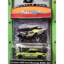 Greenlight 1:64 Custom 1969 Ford Mustang BOSS 302 Collectible Car