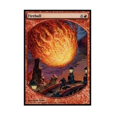 WotC MtG Magic Player Reward Promos Fireball (P) EX