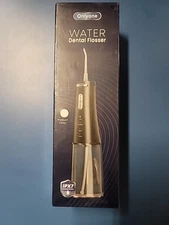 **Open Box-Onlyone Water Dental Flosser 300ML Portable Oral Irrigator Black IPX7
