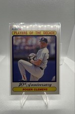 1990 Fleer - Players of the Decade Roger Clemens #627