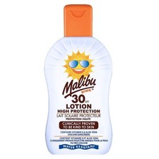 Malibu Kids SPF 30 Lotion High Protection 200ml 48.30 per litre