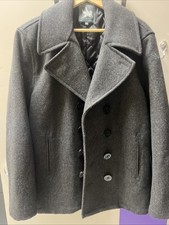 Spiewak & Sons Men s Large Peacoat Wool Blend...