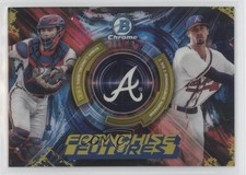 2019 Bowman Draft Gold Refractor 38/50 Shea Langeliers Braden Shewmake #LS v3x