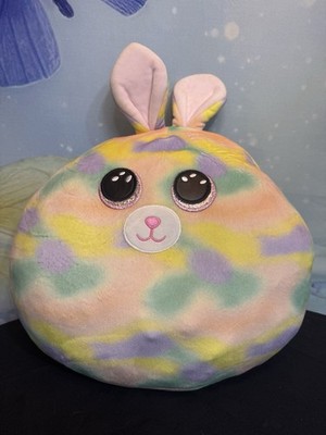 Squishmallow Bunny Plush 16  Pastel Tie Dye Easter Rabbit TY Soft Stuffed Animal