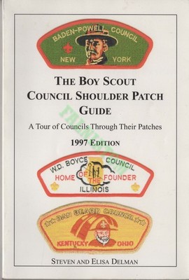 1997 Boy Scouts Council Shoulder Patch Guide Book/Manual - 92 Pages