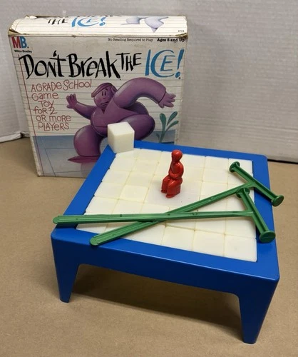 Vintage 1986 Don’t Break the Ice Game by Milton Bradley Complete!