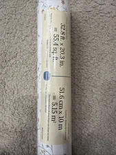 Borden Home Wallcoverings Ws127 Floral Pattern Repeat