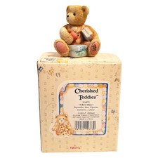 Cherished Teddies Seth September Bear 914835 1993 Enesco Priscilla Hillman Box