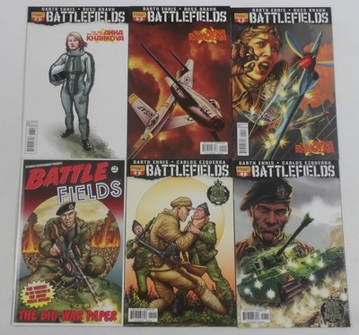 Battlefields #1-6 NM complete series Garth Ennis Carlos Ezquerra Set Lot run