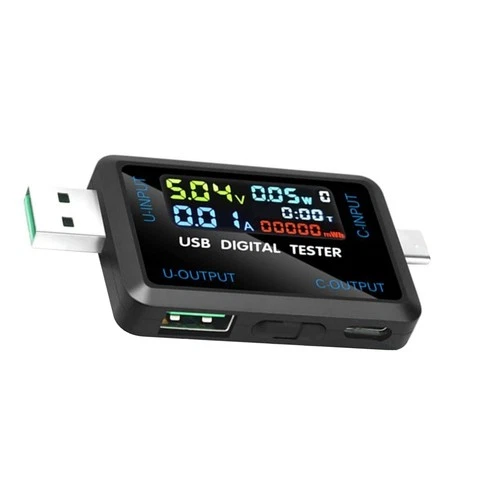 High Quality USB C Power Meter with LCD Display for Fast Charging Detection