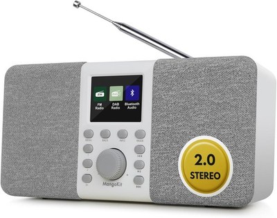 MD5 Stereo DAB Radio mit Bluetooth,DAB Plus Radios,Digitalradio,UKW