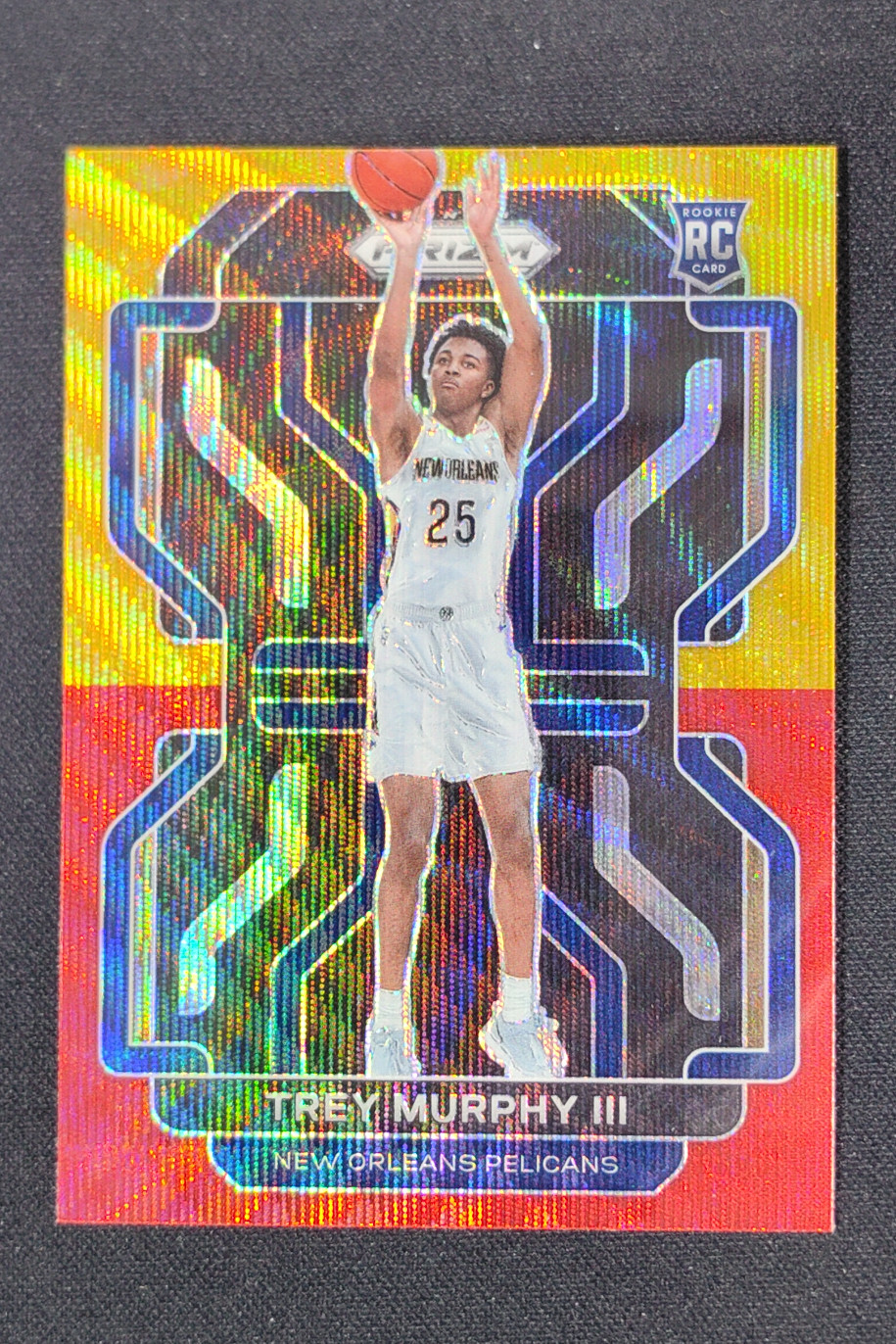 2021-22 Panini Prizm Trey Murphy III RC Red Gold Wave #288