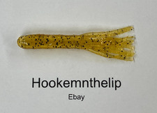 3.5" Salty Bass Tubes 20 pack (choose color) Tender Fishing Lures US Hand Dipped