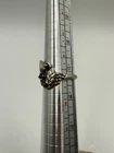 Vintage Black Hills Style Sterling  Silver 925 Ring w/Amethyst Gemstone Size 7