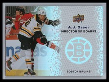 2023-24 Upper Deck #DB-2 A.J. Greer Director of Boards Boston Bruins