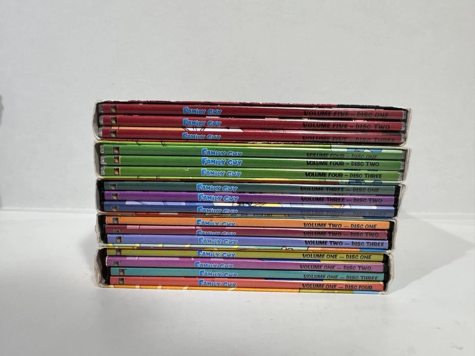 Family Guy DVD Lot Set Assorted Volumes Clean Tested Vol 1-5 - Image 3 of 3