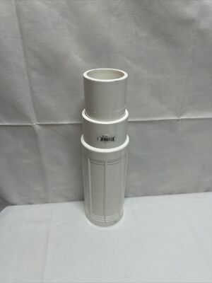 NDS 118-25 White PVC 200 PSI Sch 40 Coupling 2-1/2 Hub x 2-1/2 Spigot Dia. in.