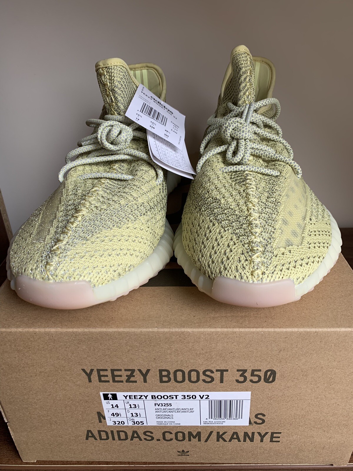 Adidas Yeezy Boost 350 V2 Antlia Reflective UK 13.5 US 14 image 4