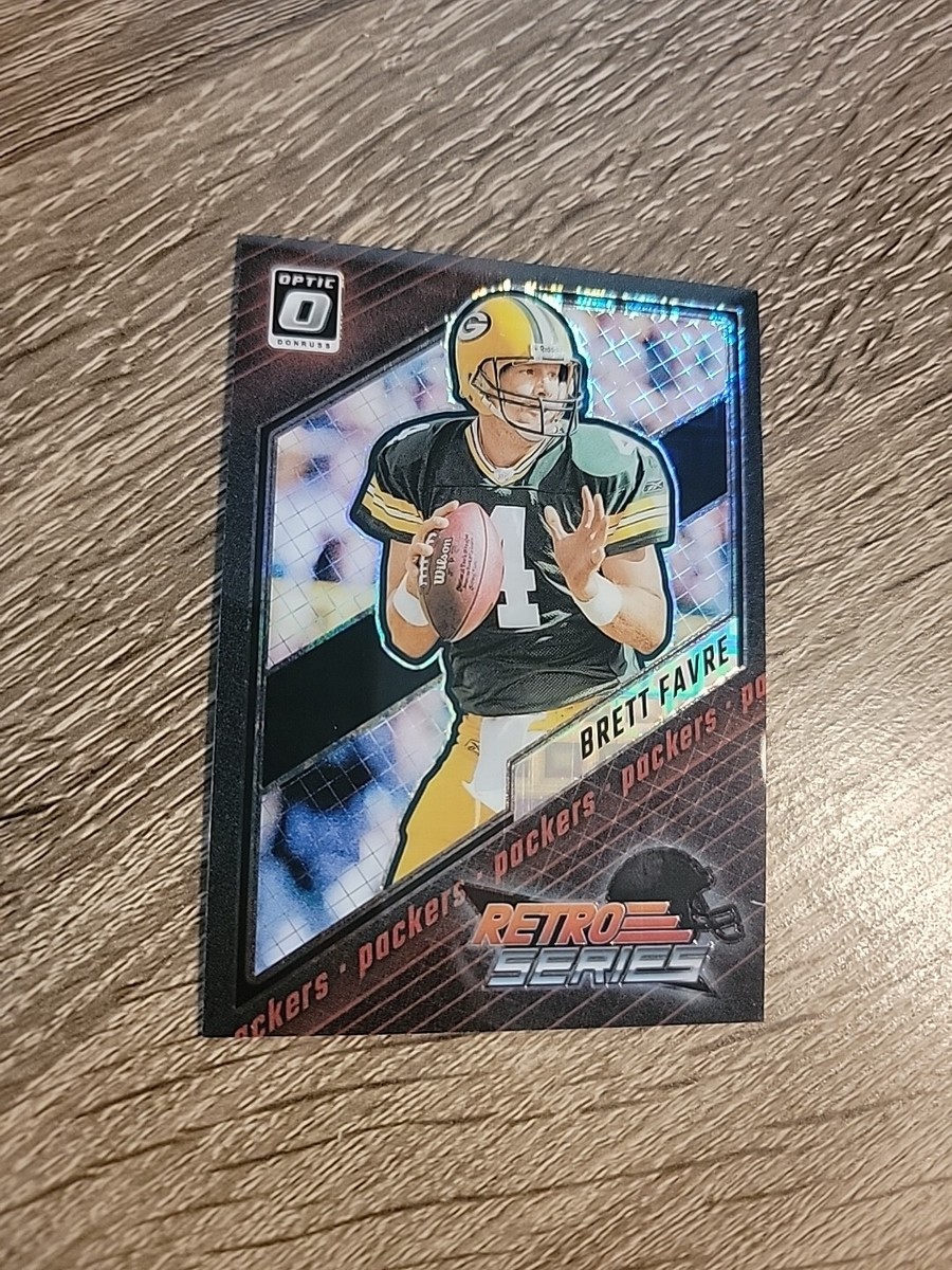 Brett Farve Black Pandora Prizm 8/25 2023 Panini Optic Retro