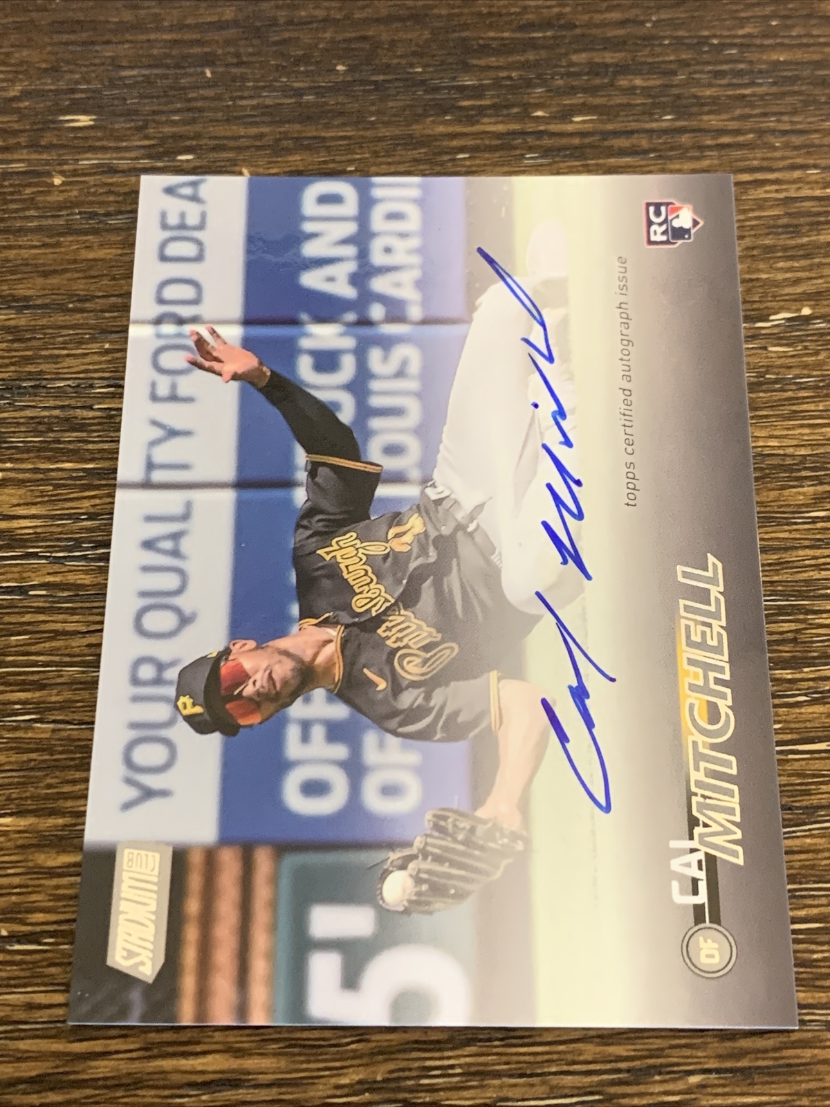 2023 Topps Stadium Club Autographs #SCBACML Cal Mitchell Pirates Mint
