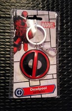 Deadpool Logo Marvel Comics minty Keyhain   packaging has light defects