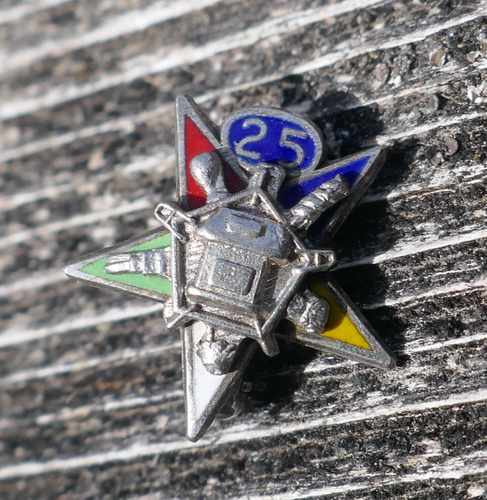 Épingle De Cravate Vintage Chevrolet Technician - Argent Sterling 925 - Occasion Excellente