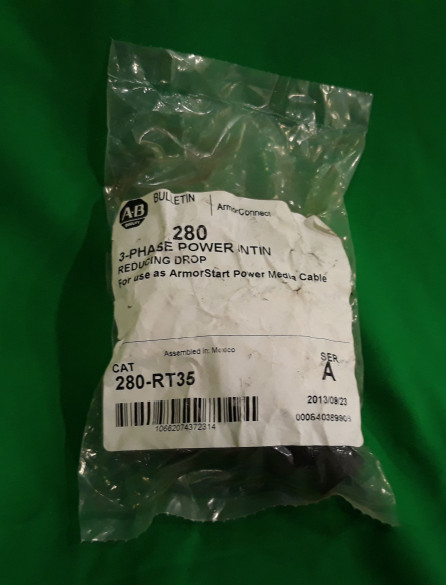 Allen Bradley 3-Phase Power Intin Reducing Drop, 280-RT35