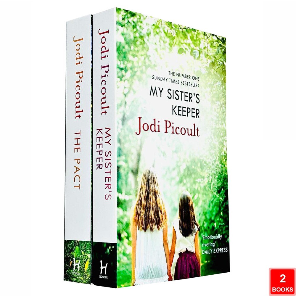 Jodi Picoult Collection 2 Books Set My Sister's Keeper, The Pact Paperback NEW